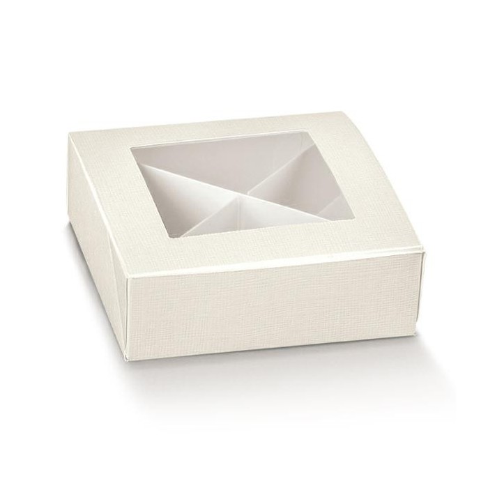 PRATICA CF 120X120X40 SETA BIANCA